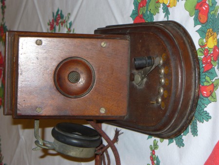 Vonalváltós telefon 1900-ból